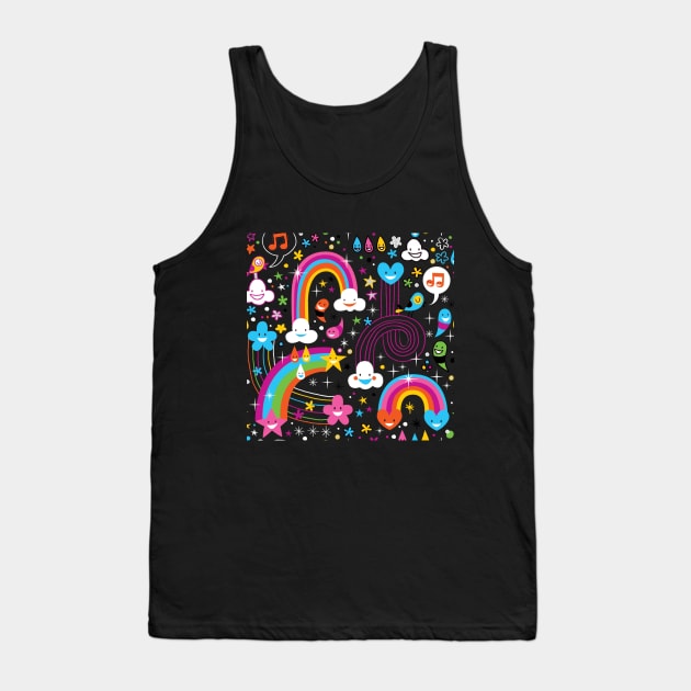 Colorful Dreamer Tank Top by JB's Design Store